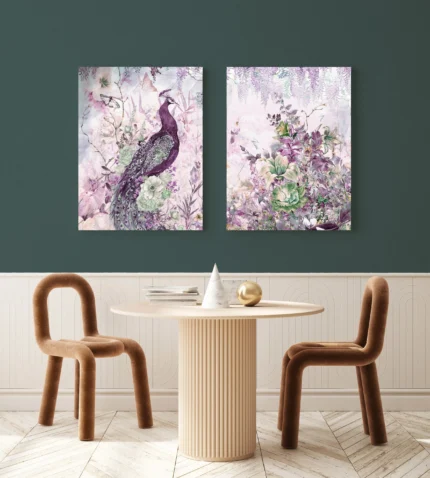 Purple Embossed Wallpaper – Understated Elegance (24205-12)